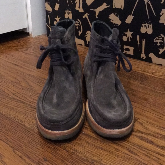 N.d.c. Grey suede chukka boots - Picture 4 of 5